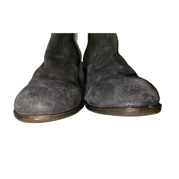 New! Lucky Brand Ankle Boots Gray Zip Size 7 - Picture 3 of 10